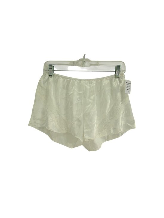 Linea Donatella Other - NWT Linea Donatella Sz S Ivory Satin Lace Sleep Shorts Pajama Lingerie RYL041